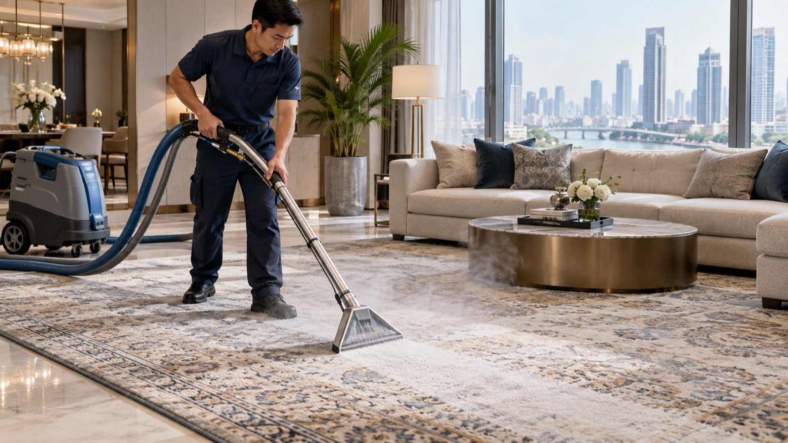 Carpet & Rug Cleaning in Bangkok: Steam vs Water Extraction